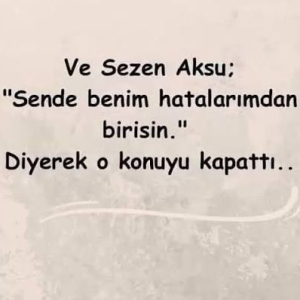 Sende Benim Hatalarımdan Birisin id=